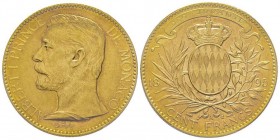 Monaco, Albert Ier 1889-1922
100 Francs, 1895 A, AU 32.25 g.
Ref : G. MC124, CC 180, Fr. 13 Conservation : PCGS MS62
Quantité : 20000 exemplaires fra...