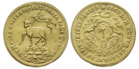 Nürnberg
1 Dukat, 1649, AU 3.46 g.
Ref : Fr. 1833
Conservation : traces de monture sinon TTB