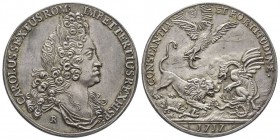 Karl VI 1685-1711-1740
Médaille «Victoire des Autrichiens sur les turcs le 17 aout 1717 et la prise de Belgrade par le Prince Eugène
de Savoie-Carig...