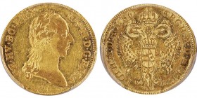 Joseph II 1780-1790
Ducat, Vienne, 1786 A, AU 3.49 g.
Ref : Fr. 437
Conservation : PCGS AU58. Superbe