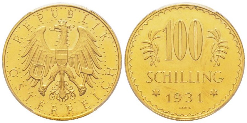 République 1918-
100 Schilling, 1931, AU 23.52 g.
Ref : Fr. 520, KM#2842 , J.437...