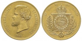 Pedro II 1831-1889
20000 Reis, Rio de Janeiro, 1889, AU 17.96 g. Ref : Fr.121, KM#463
Conservation : SUP-FDC