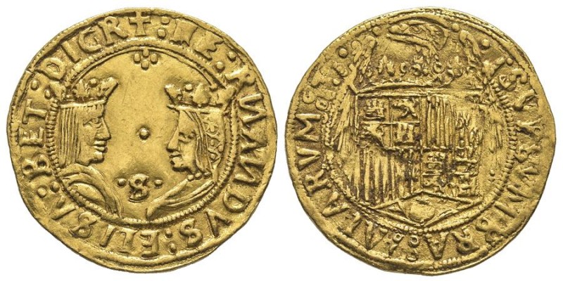 Fernando II et Isabella (Reyes Católicos) 1474-1504
Doble excelente, Sevilla, A...