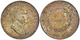 5 Francs, Toulouse, AN 12 M, AG 25 g.
Ref : G. 579, KM#660 
Conservation : NGC AU55. Le plus beau exemplaire gradé