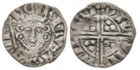 Henry III, 1216-1272
Penny, AG 1.2 g.
Avers : hENRICVS REX III
Revers : ANG LIE TER CIL
Ref : Spink 1358
Conservation : TTB