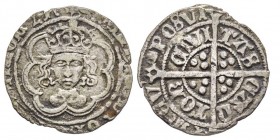 Edward III 1327-1377
Halfgroat, AG 1.3 g. 
Ref : Spink 1573 
Conservation : TTB/SUP