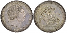 George III 1760-1820
Crown, 1819 LIX, AG 28.33 g.
Ref : Seaby 3787, KM#675
Conservation : NGC MS 61