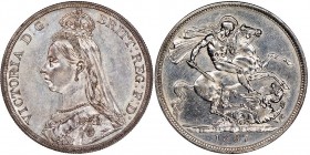 Victoria 1837-1901
Crown, 1887, AG 28.28 g.
Ref : Seaby 3921 , KM#674
Conservation : Superbe