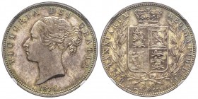 Victoria 1837-1901
Halfcrown, 1874, AG 14.12 g.
Ref : Seaby 3889, KM#740
Conservation : NGC MS 64+