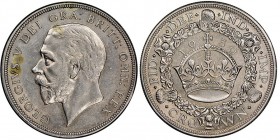 George V 1910-1936 
Crown, 1930, AG 28.25 g. 
Ref : Seaby 4036, KM#836
Conservation : NGC AU 53