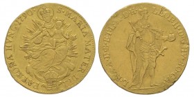 Hungary, Leopold II 1790-1792
Ducat, 1790, AU 3.38 g.
Ref : Fr. 205, Huszar 1905
Conservation : traces de monture sinon TTB/SUP