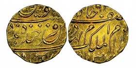 Hyderabad
Mir Mahbub Ali Khan II 1868-1911
1/16 Ashrafi, AU 0.68 g.
Ref : Fr.1157
Conservation : NGC MS 68