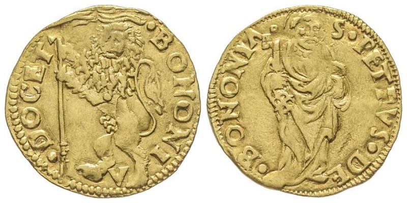 BOLOGNA Repubblica, Monetazione Autonoma, 1376-1401
Ducato papale, ND, AU 3.42 g...