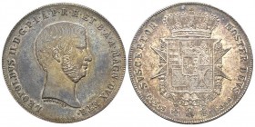 Firenze, Leopoldo II di Lorena 1824-1859 
Francescone, 1858, AG 27.4 g.
Ref : MIR 449/4, Pucci 16/17, Pag. 118
Conservation : PCGS MS62. Superbe exemp...