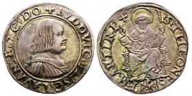 MESSERANO
Ludovico II Fieschi 1528-1532
Testone, AG 9.51 g.
Ref : MIR 691 (R), CNI 18/30, Biaggi 1563
Conservation : TTB+