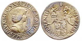 MILANO Giovanni Galeazzo Sforza. 1476-1494
Testone, ND, AG 8.23 g. 
Ref : MIR 222 (R2), CNI 32, Crippa 4, Morosini 9, Biaggi 1570
Conservation : TTB-S...