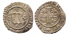 MONCALVO
Teodoro II Paleologo 1381-1418
Forte Bianco, Mi 0.93 g.
Ref : MIR 846a (R3), CNI (Chivasso) 17/18
Conservation : Superbe. Très Rare