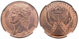 Gioacchino Murat 1808-1815, Napoli 
Médaille en CUIVRE émise pour les légions provinciales napolitaines en 1809
Ref : Bramsen 842, Julius 2071
Cons...