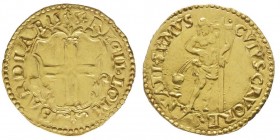 REGGIO EMILIA
Ercole II d'Este 1534-1559
Scudo, 1554, AU 3.32 g.
Avers : REGII LOMBARDI 1554 Stemma Sannitico
Revers : CVIVS CRVORE SANATI SVM Gesù, ...
