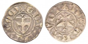 Edoardo 1323-1329 
Forte, S. Maurizio (?), ND, AG 1.05 g. 
Ref : MIR 53a (R), Sim. 1/1, Biaggi 45
Conservation : TTB