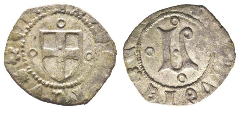 Ludovico 1440-1465
Forte o Patacco, II Tipo, Cornavin, ND, Mi 1 g.
Ref : MIR 174...