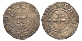 Filippo II 1496-1497
Quarto, II tipo, ND, Mi 0.77 g.
Ref : MIR 284 (R4), Sim. 9, Biaggi 247
Conservation : TB+. Très Rare