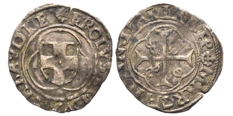 Carlo II 1504-1553
Parpagliola da 3 Quarti, II tipo, Mi 1.85 g.
Avers : KROLVS I...