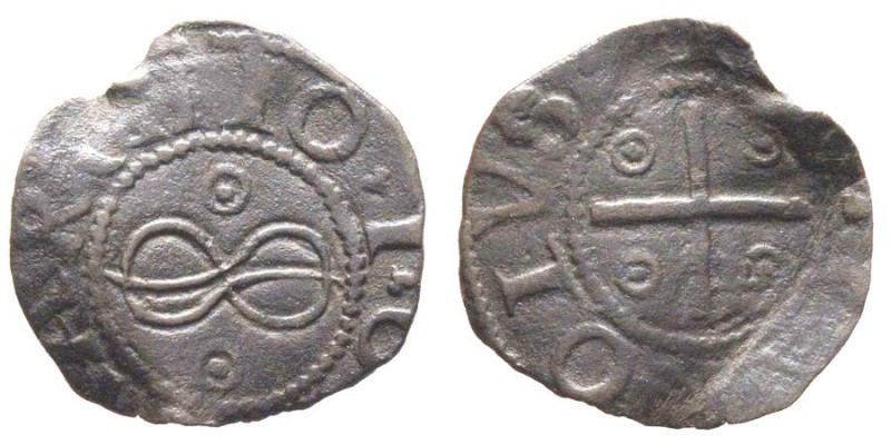Carlo II 1504-1553
Obolo, II Tipo, ND, Mi 0.38 g.
Ref : MIR 462b (R8), Sim 115 v...