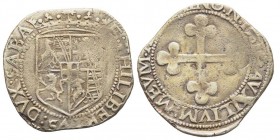 Emanuele Filiberto Duca 1559-1580
3 Grossi, III tipo, Nizza, 1561, Mi 3.11 g.
Ref : MIR 524g (R2) , Sim. 50/7, Biaggi 442f
Conservation : TTB. Rare