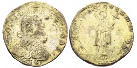Carlo Emanuele I 1580-1630 
9 Fiorini, V Tipo, Torino, 1614, AG 24.45 g.
Ref : MIR 617a (R6), Sim 40, Biaggi 524a
Conservation : TB. Très rare.