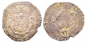 Vittorio Amedeo I 1630-1637
5 Soldi, II Tipo, Mi 3.87 g.
Ref : MIR 717 (R), Sim. -, Biaggi 601
Conservation : TB. Rare.