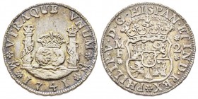 Mexico
Felipe V 1700-1746
2 Reales, 1741 MF, AG 6.79 g. 
Ref : Cal. 1291, KM#84
Conservation : Superbe