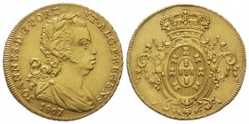 Portugal Joao VI 1799-1815
1/2 Peca 1807, AU 3.33 g.
Ref : Gomes 26.02, Fr. 124 
Conservation : Superbe