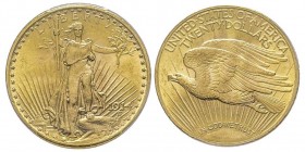 20 Dollars, San Francisco, 1914 S, AU 33.43 g.
Ref : Fr. 186, KM#131
Conservation : PCGS MS64