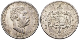 U S A - Hawaii
Kalakaua 1874-1891 
Dollar, San Francisco, 1883, AG 26.69 g. 
Ref : KM#7, Dav. 430
Conservation : Superbe