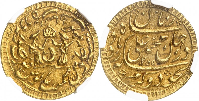 INDES
Awadh I Muhammad Ali Shah, 1253-1258 AH (1837-1842). Mohur 1255, Ashrafi....