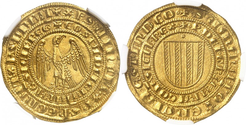 ITALIE
Sicile, Pietro de Aragon & Constanza de Hohenstaufen (1282-1285). Pierre...