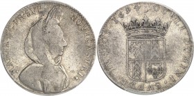SUISSE
Neuchâtel. Princesse Marie de Nemours (1694-1707). 2 pistoles 1694, essai en argent.
Av. Buste voilé à droite. Rv. Écu couronné.
Richter 1-6...