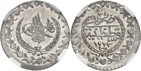 TURQUIE
Mahmûd II. (AH-1223-1255 (1809-1839)). 20 para AH-1233/31 (1832).
Km. 596.
Top pop : plus haut grade.
NGC MS 67. D’une grande brillance de...