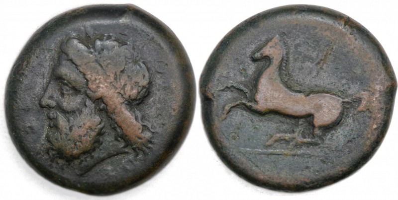 Sicily, Syracuse. Timoleon and the Third Democracy. 344-317 BC. Æ Dilitron (25mm...