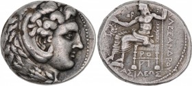 Kings of Macedon. Antigonos I Monophthalmos. As Strategos of Asia, 320-306/5 BC. AR Tetradrachm (26mm, 17.15 g, 5h). In the name and types of Alexande...