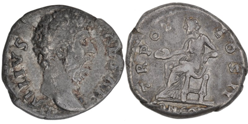 Aelius. Caesar, AD 136-138. AR Denarius (17mm, 3.50g, 6h), Rome mint. Struck und...