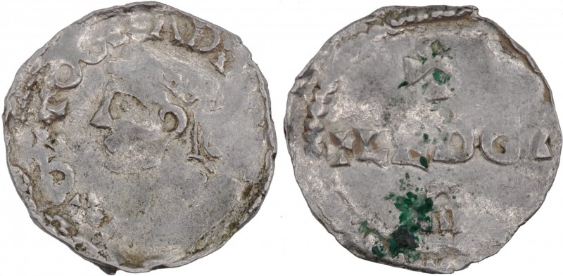 Belgium. Lower Lorraine. Otto III 983-1002. AR Denar (18mm, 1.36g). Liege mint. ...