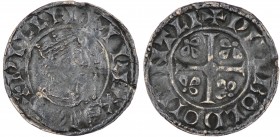 England. William I the Conqueror. 1066-1087. AR Penny (19mm, 1.01 g, 9h). Profile Right type (BMC VII). Canterbury mint; moneyer Wulbold. Struck circa...