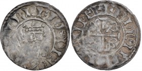 England. William II Rufus. 1087-1100. AR Penny (21mm, 1.29 g, 4h). Cross Pattee and Fleurée type (BMC IV). Hythe mint; moneyer Eadri[ed]?. Struck circ...