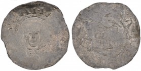 Germany. Speyer. Heinrich III 1039-1056. AR Denar (20mm, 0.87g). Speyer mint. +[ S]CAMA[RIA], Half-length portrait of Mary with hands raised, in front...