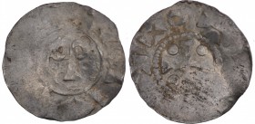 The Netherlands. Region of Utrecht. Otto III 983-996. AR Denar (19mm, 1.24g). Uncertain mint in the region of Utrecht. V[VERTN](?):AI, omega in circle...