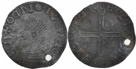 Sweden. Olof Skötkonung 995-1022. AR Penning (20mm, 1.29g). Imitation of Aethelred II Long Cross type. Sigtuna mint. Period II, ca 1000/5-1020. OdI+Od...