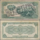 Burundi: Banque d'Émission du Rwanda et du Burundi (Banque du Royaume du Burundi) 20 Francs 1960, P.3, vertically folded and a few minor spots, condit...