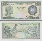 Cyprus: 10 Pounds 1995 P. 55d, in aUNC condition.
 [differenzbesteuert]